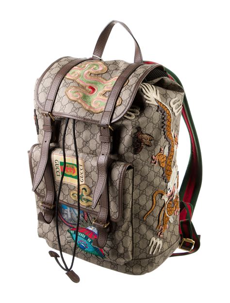 gucci courrier backpack|gucci bag backpack women's.